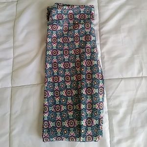 Girls youth multicolor leggings